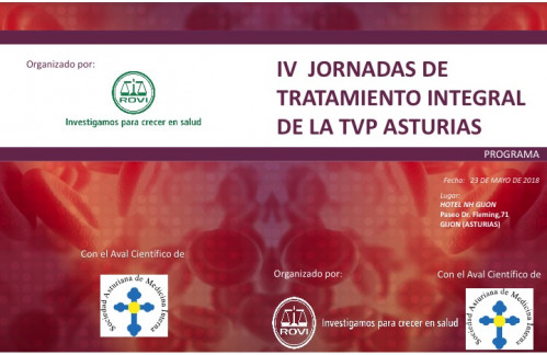 IV Jornadas de tratamiento integral de la TVP en Asturias